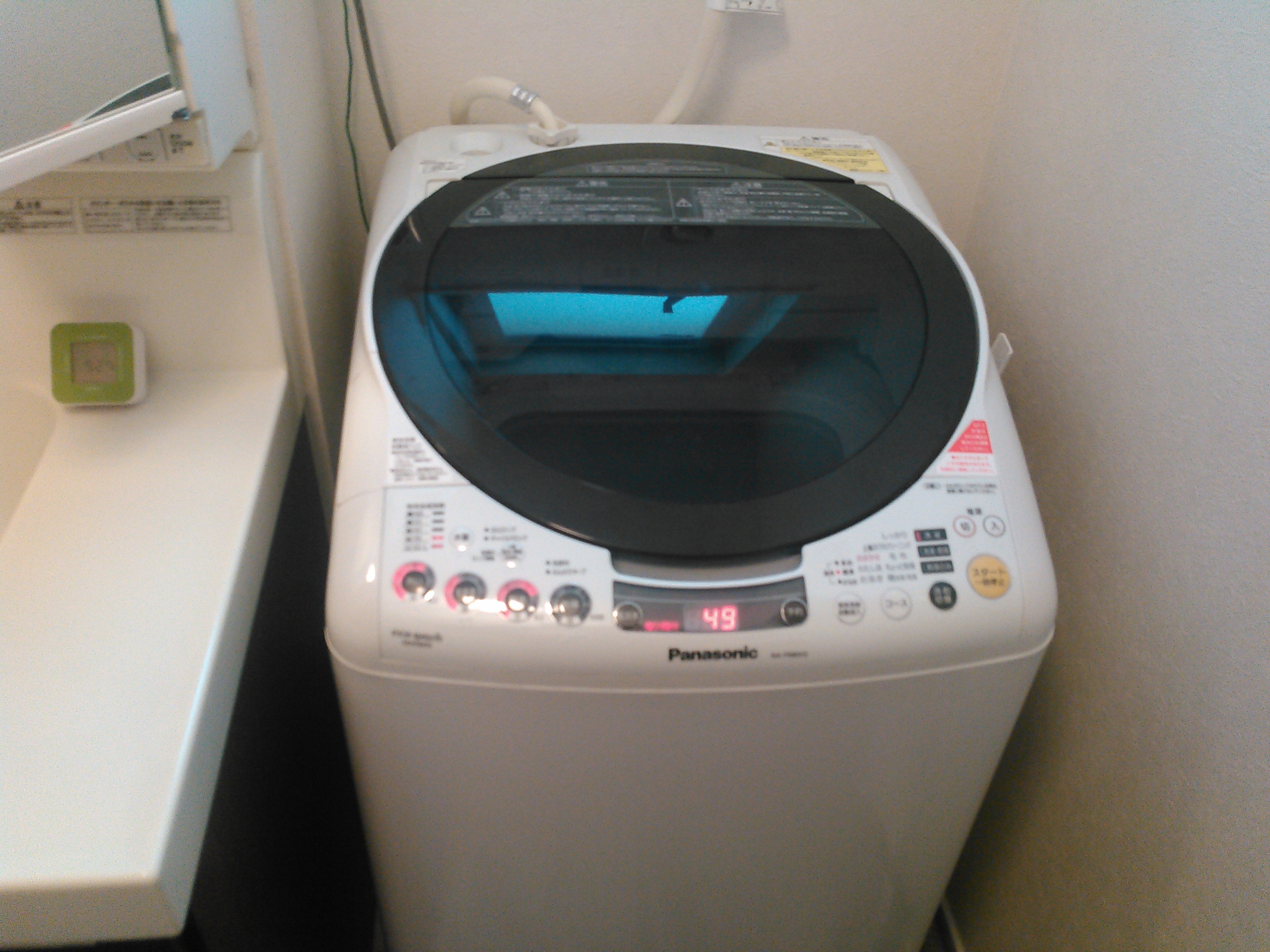 名古屋市名東区梅森坂 パナソニック製洗濯機分解クリーニング